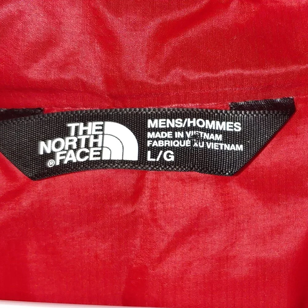 The North Face Thermoball 1/4 Zip  Pullover Jacket Size L Red